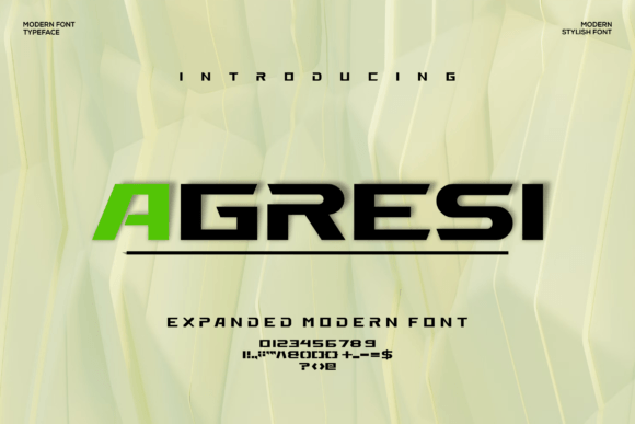 Agresi Font: A Bold and Authentic Typeface for Modern Branding
