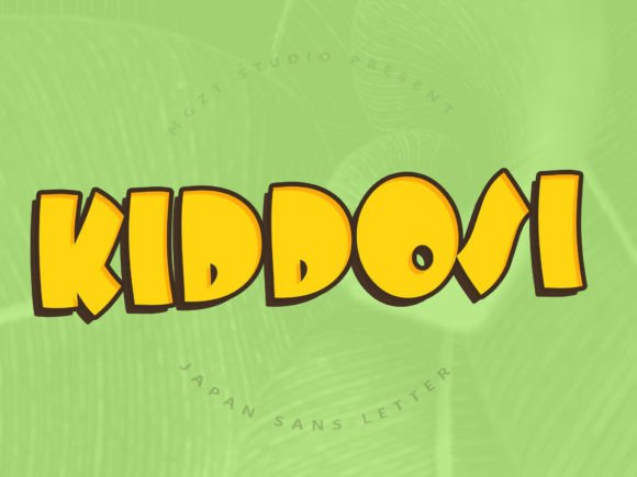 Boost Your Campaign with Kiddosi: A Sweet and Readable Display Font