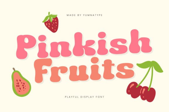 Boost Your Campaigns with Pinkish Fruits Display Font