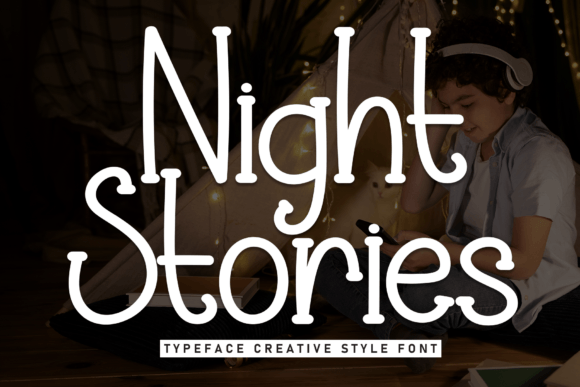 Charming Night Stories: A Font for Creative Makers