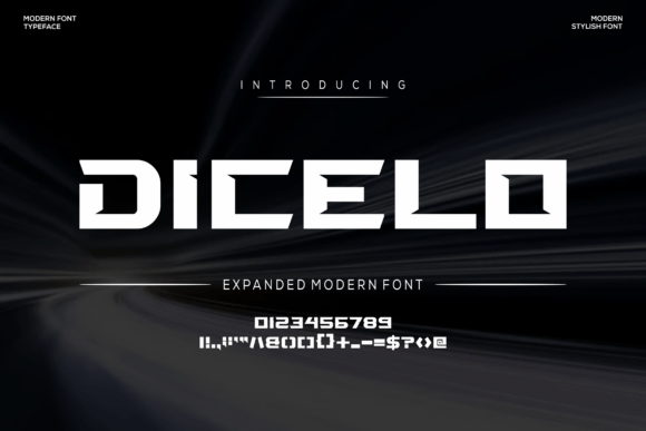 Discover Dicelo: A Modern Display Font for Web Design