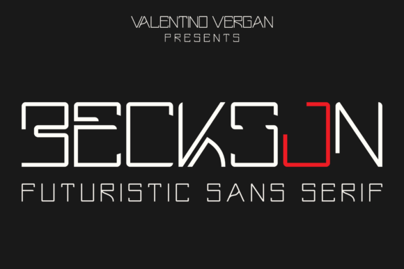 Discovering Beckson: A Futuristic Sans Serif for Modern Branding