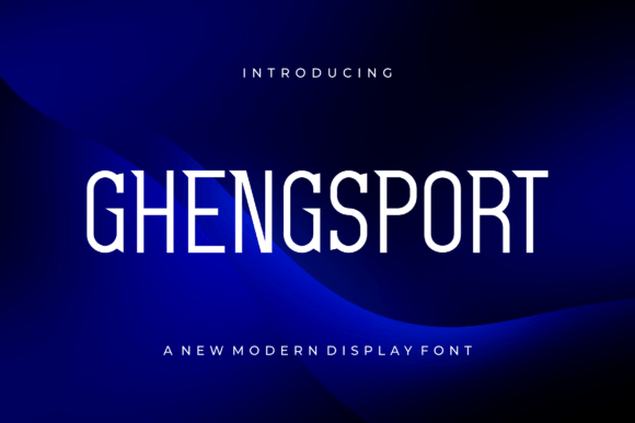 Enhance Your Brand with Ghengsport, the Modern Display Font