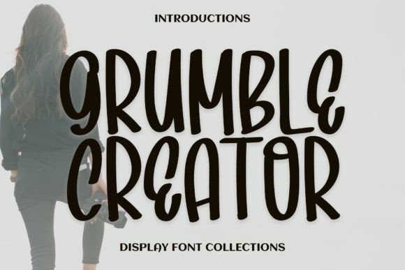 Enhance Your Brand with Grumble Creator Font