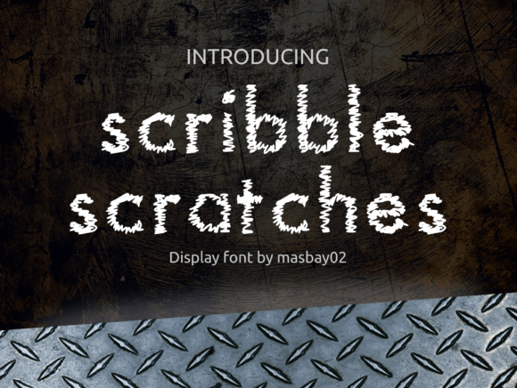 Enhance Your Brand with Scribble Scratches Font