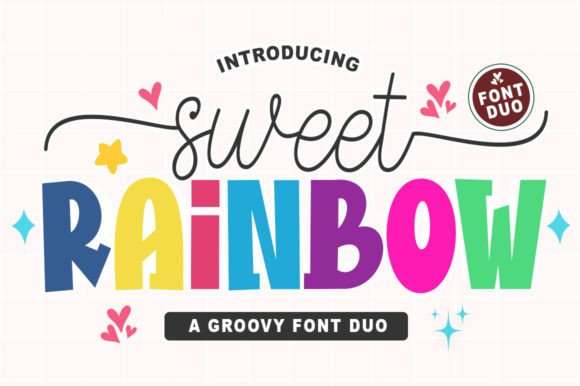Enhance Your Campaign with Sweet Rainbow Duo Font