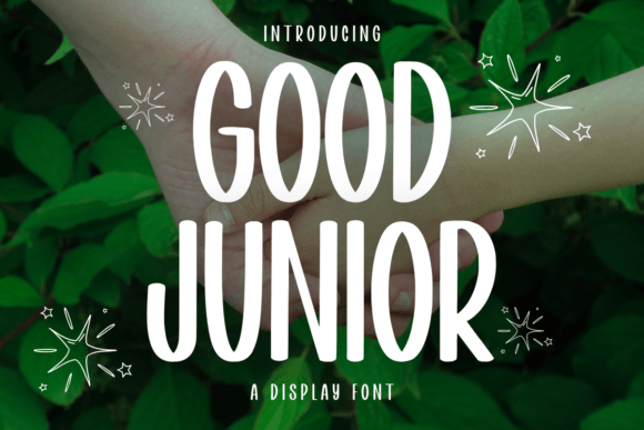 Good Junior: A Charming Display Font for Makers