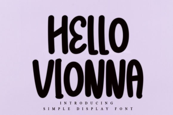 Hello Vionna: A Premium Display Font for Elegant Web Design