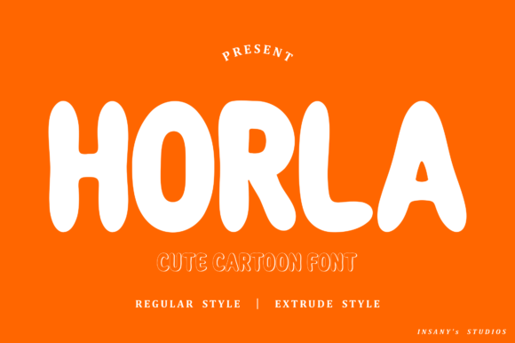 Horla: A Charming Display Font for Engaging Visuals