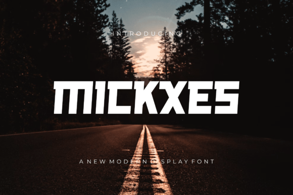 Mickxes: A Bold, Modern Typeface for Eye-Catching Web Design