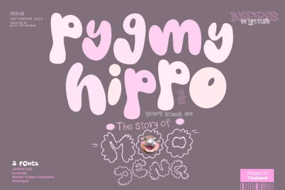 Pygmy Hippo: A Versatile Font for Creative Web Design