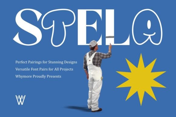 Stela: Elevate Your Craft with This Versatile Font Duo