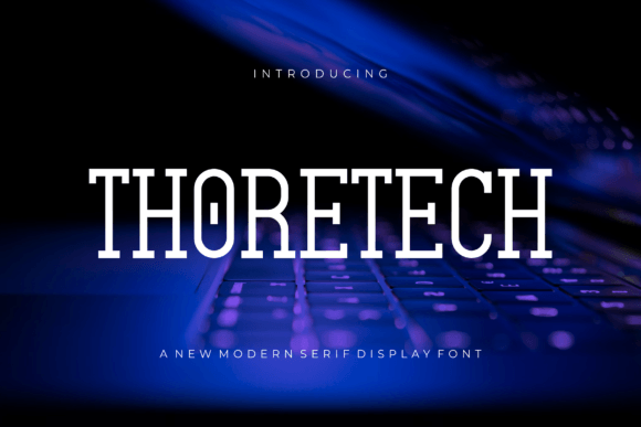Thoretech: A Dynamic Display Font for Eye-Catching Web Design