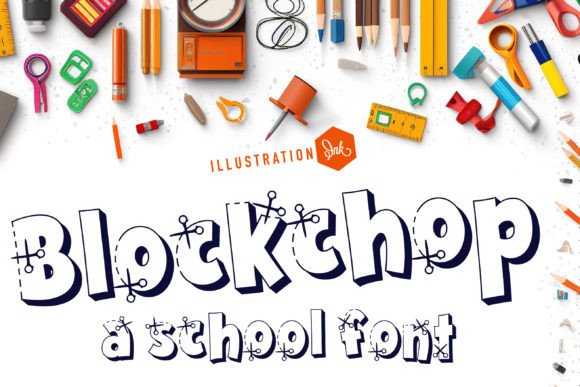 Transform Your Brand with Blockchop: A Unique Display Font