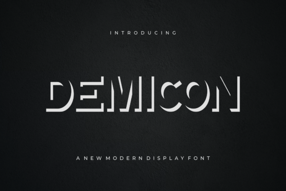 Transform Your Brand with Demicon: A Bold, Modern Font