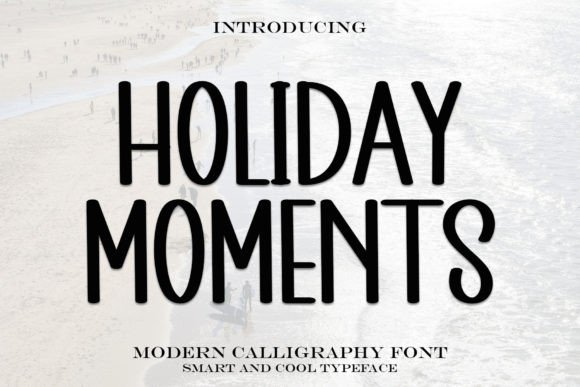 Transform Your Brand with Holiday Moments Font