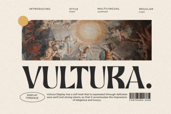 Transform Your Brand with Vultura: A Bold and Captivating Typeface