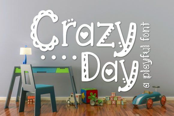 Unleash Creativity with Crazy Day Font