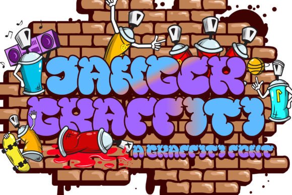 Unleash Creativity with Danger Graffiti Font